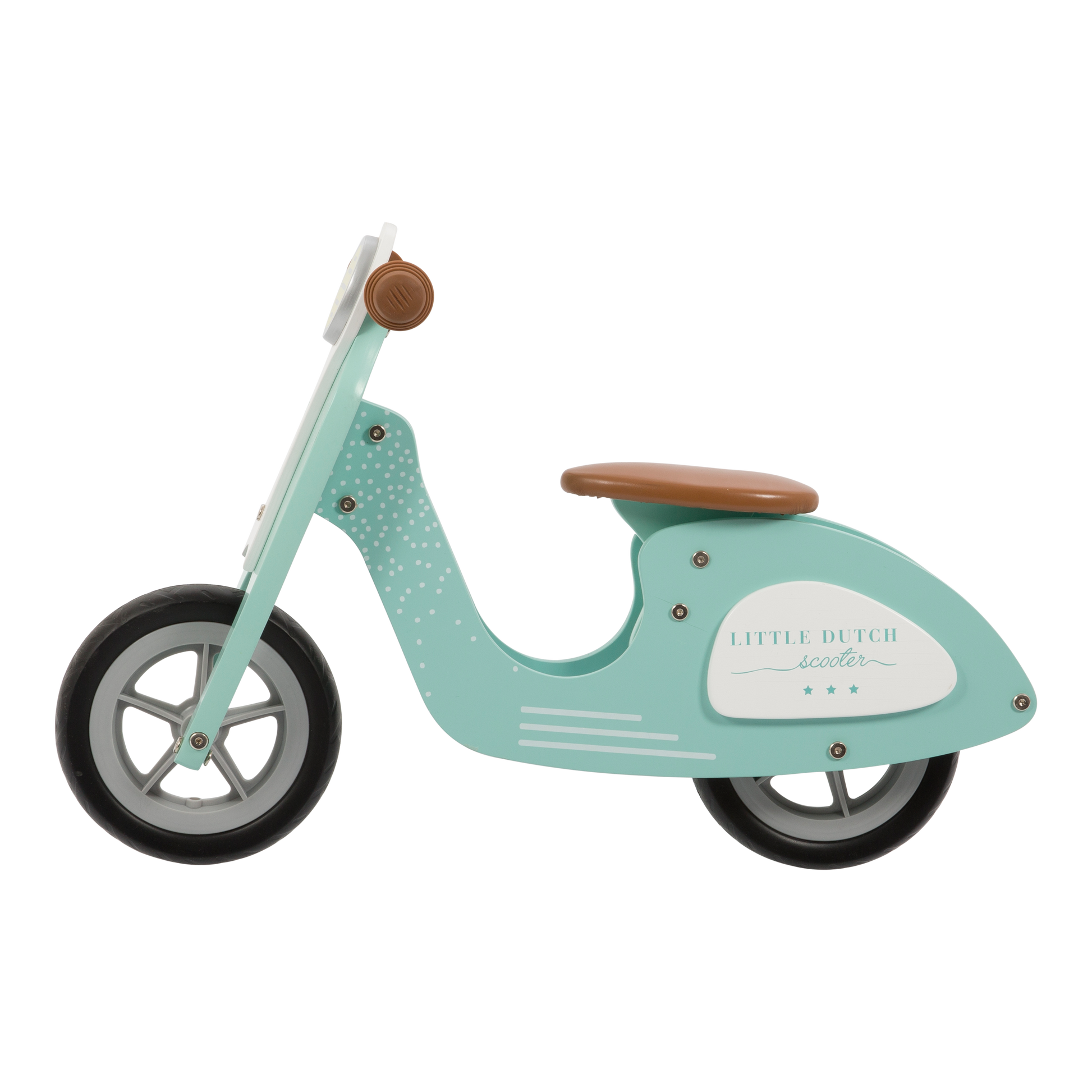 Wooden scooter - mint