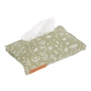 Baby wipes cover - wild flowers olive