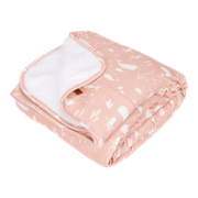 Bassinet blanket Pure & soft - Ocean Pink