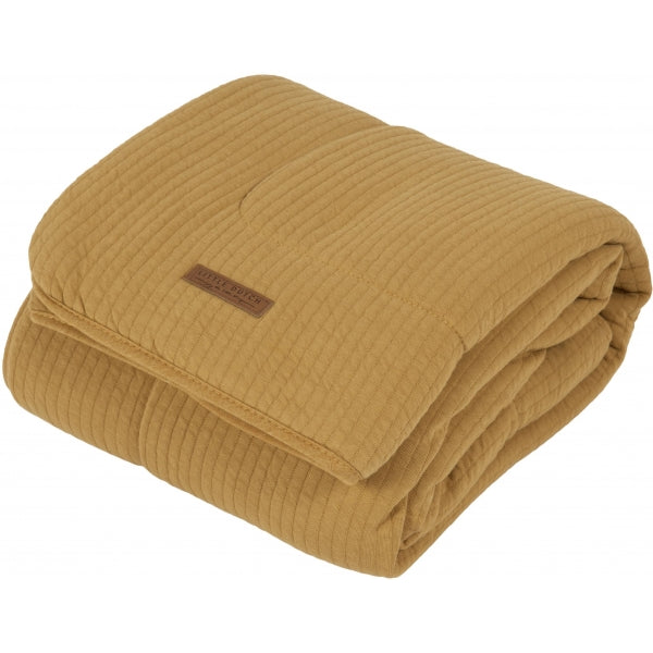 Cot blanket - Pure Ochre