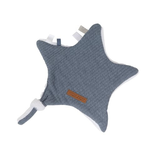 Cuddle cloth star - Pure Blue