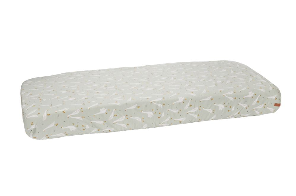 Fitted bassinet sheet - little goose