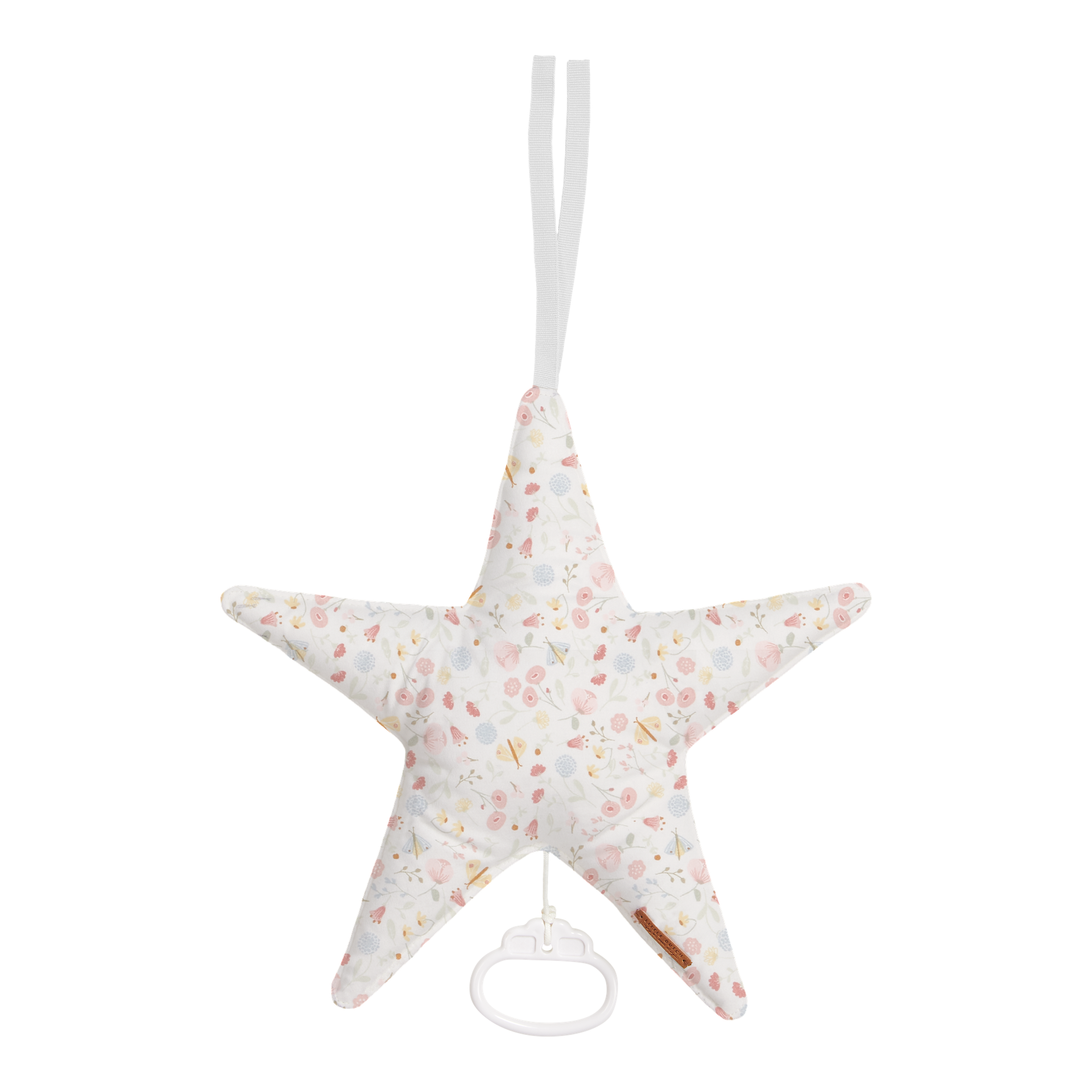 Star shaped music box - Flowers & Butterflies