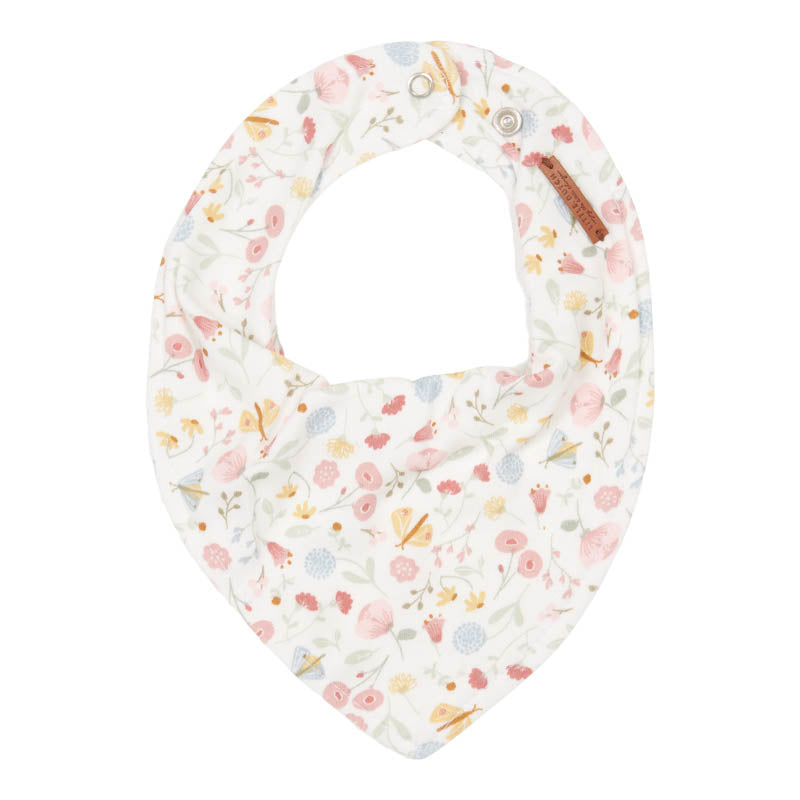 Bandana bib - Flowers & Butterflies
