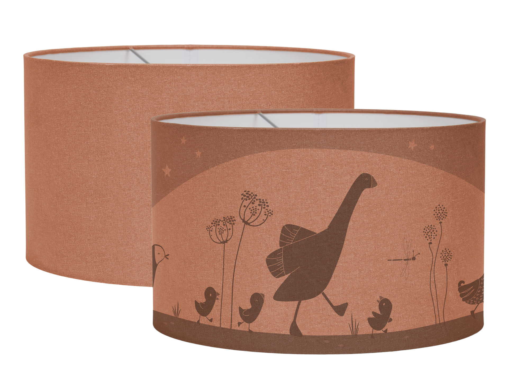 Pendant light Silhouette Little Goose - Rust