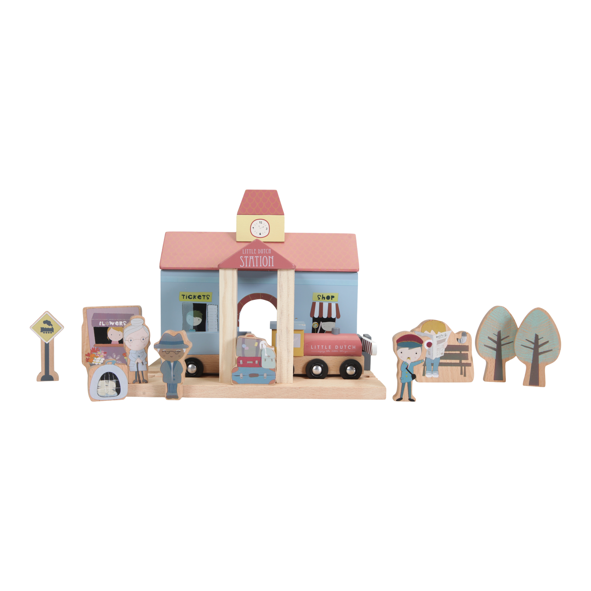 Railway train extension Station