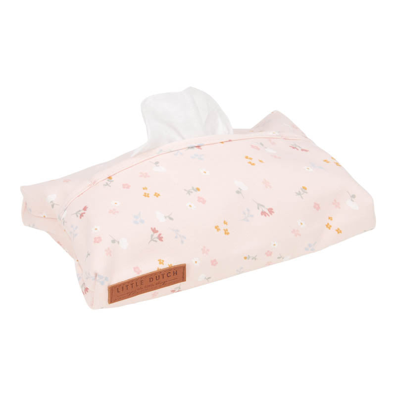 Baby wipes cover - Little Pink Flowers
