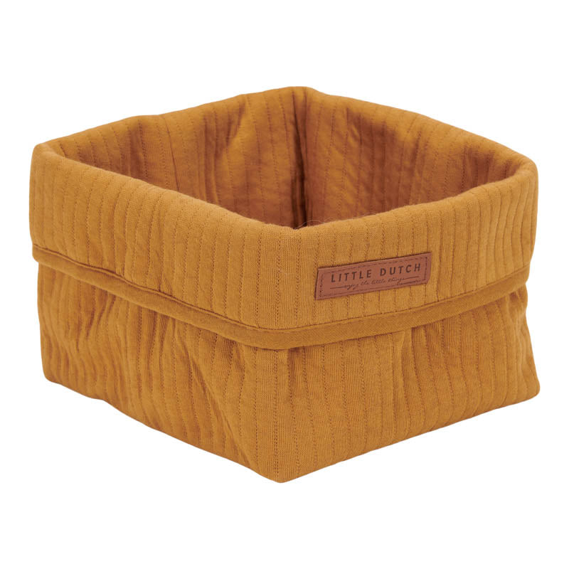 Storage basket small - Pure Ochre Spice