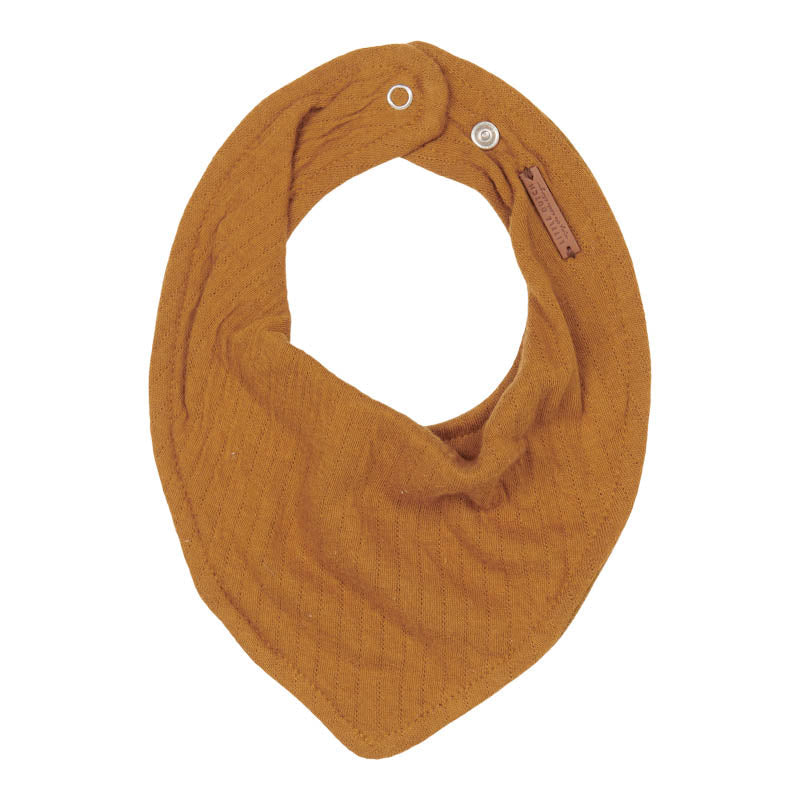 Bandana bib - Pure Ochre Spice