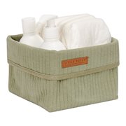 Baby storage basket small - Pure Olive