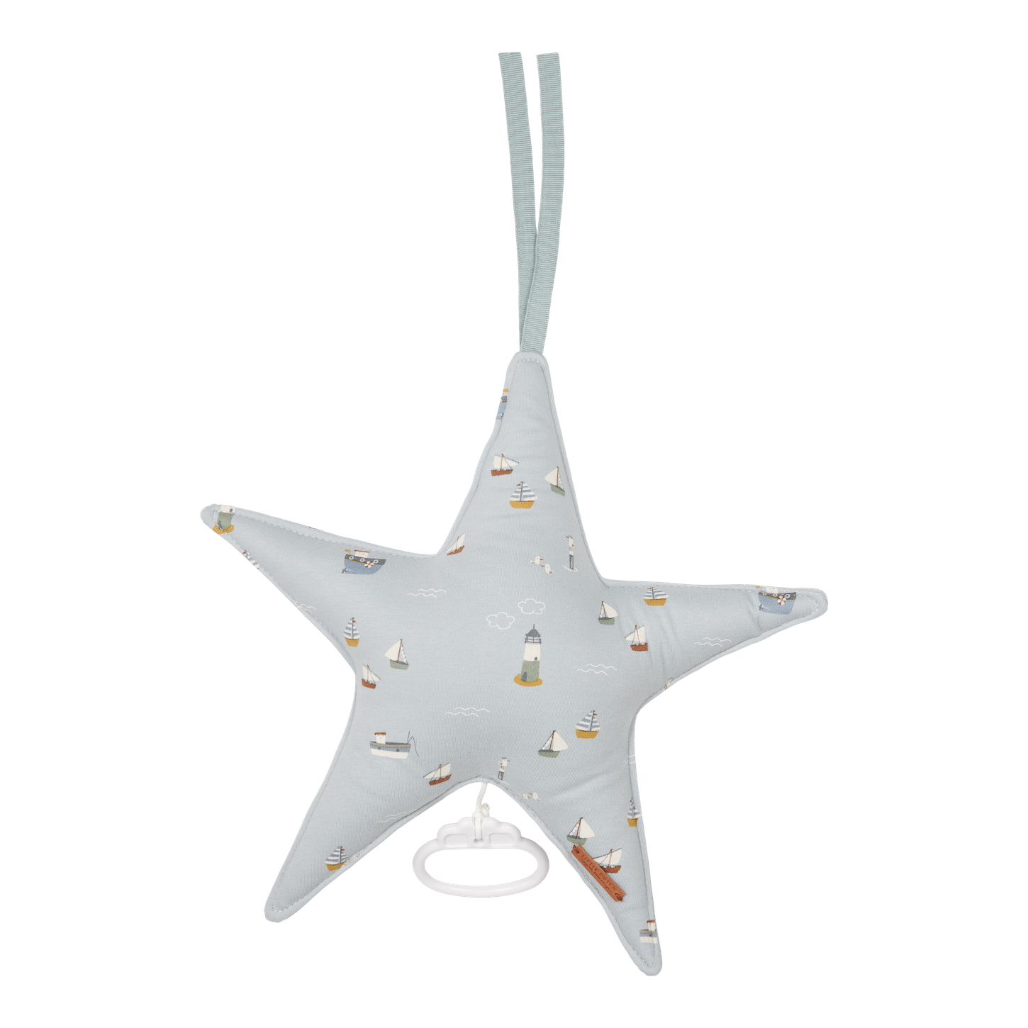 Star shaped music box - Sailors Bay Blue