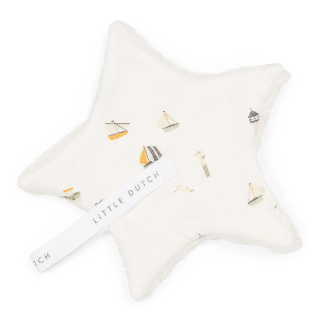 Pacifier cloth - Sailors Bay White