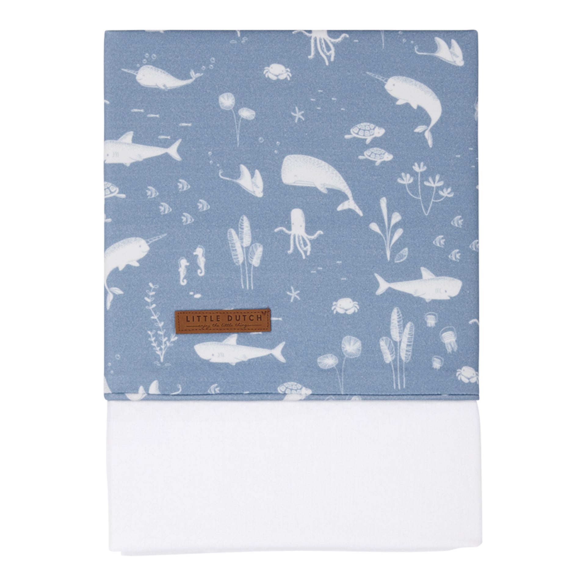 Bassinet sheet - Ocean Blue