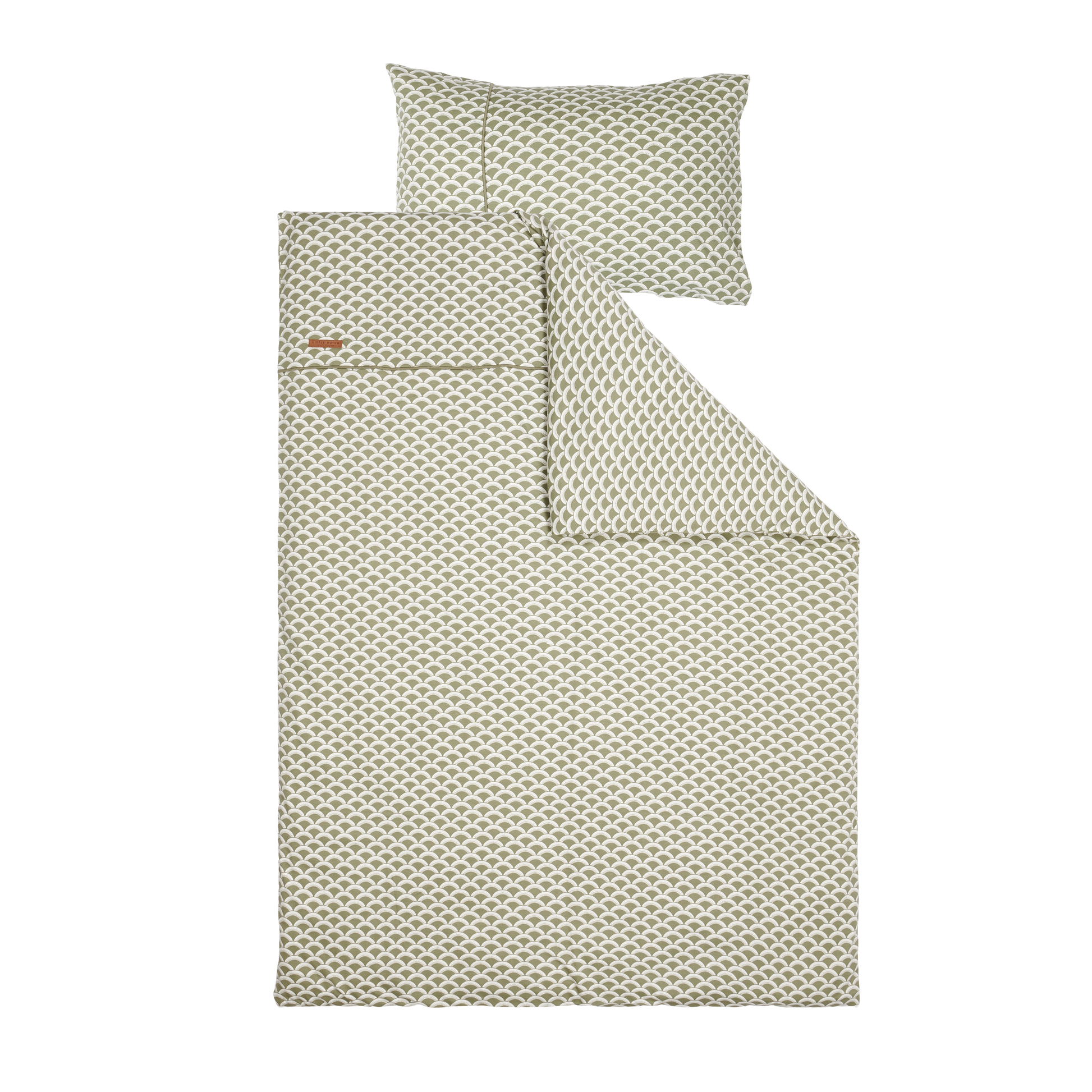 Cot duvet cover - Sunrise Olive