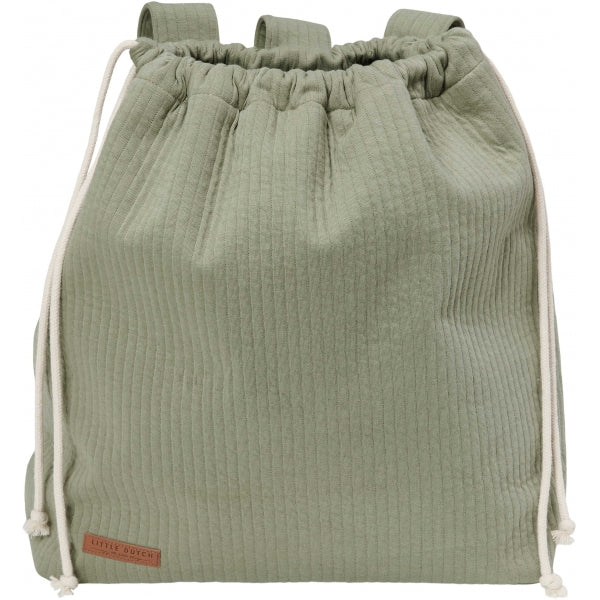 Playpen toy bag - Pure Olive