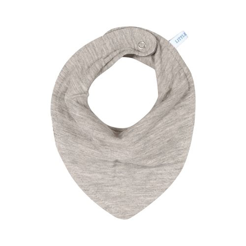 Bandana bib - Pure Grey