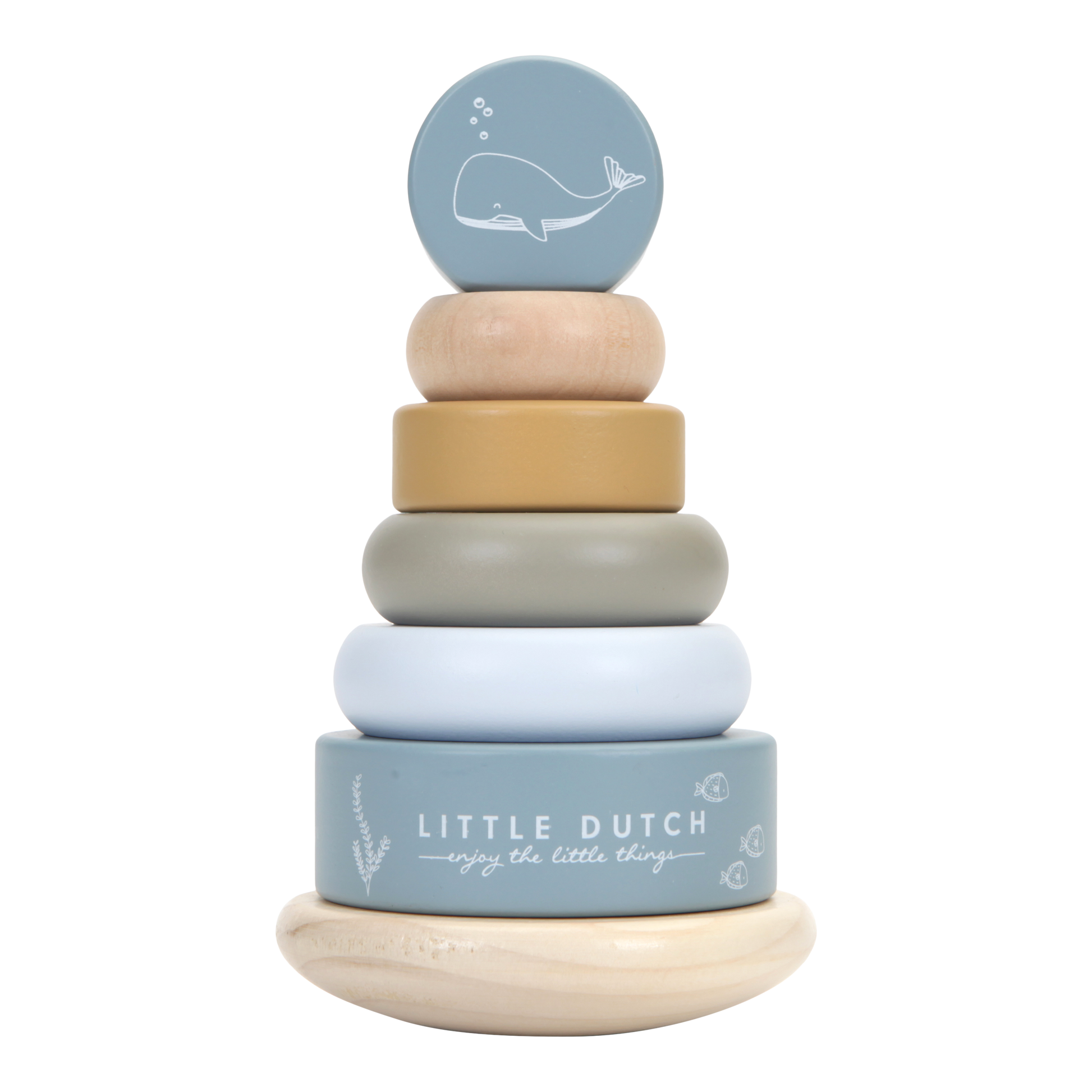 Rocking Ring Stacker - Ocean