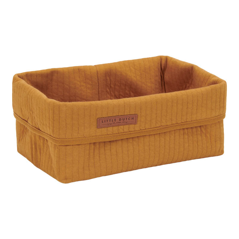 Storage basket large - Pure Ochre Spice