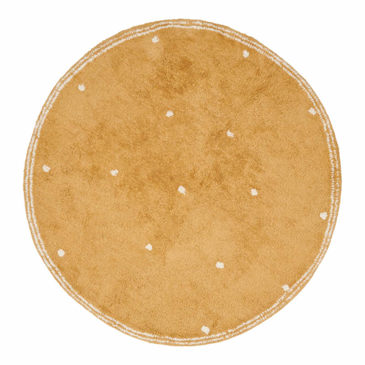 Rug Pure Ochre Dot 110 cm
