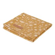 Swaddles 120 x 120 - Wild Flowers Ochre / Pure Ochre