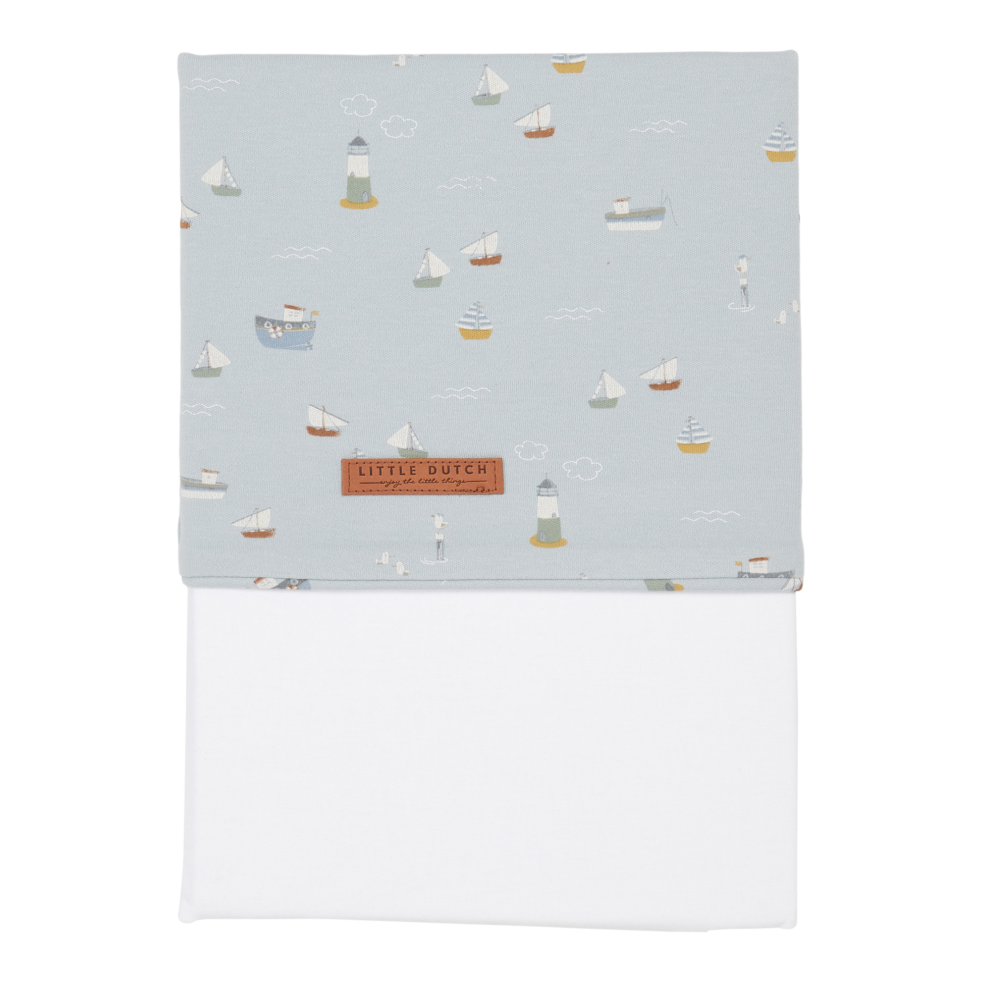 Cot Sheet - Sailors Bay - Blue