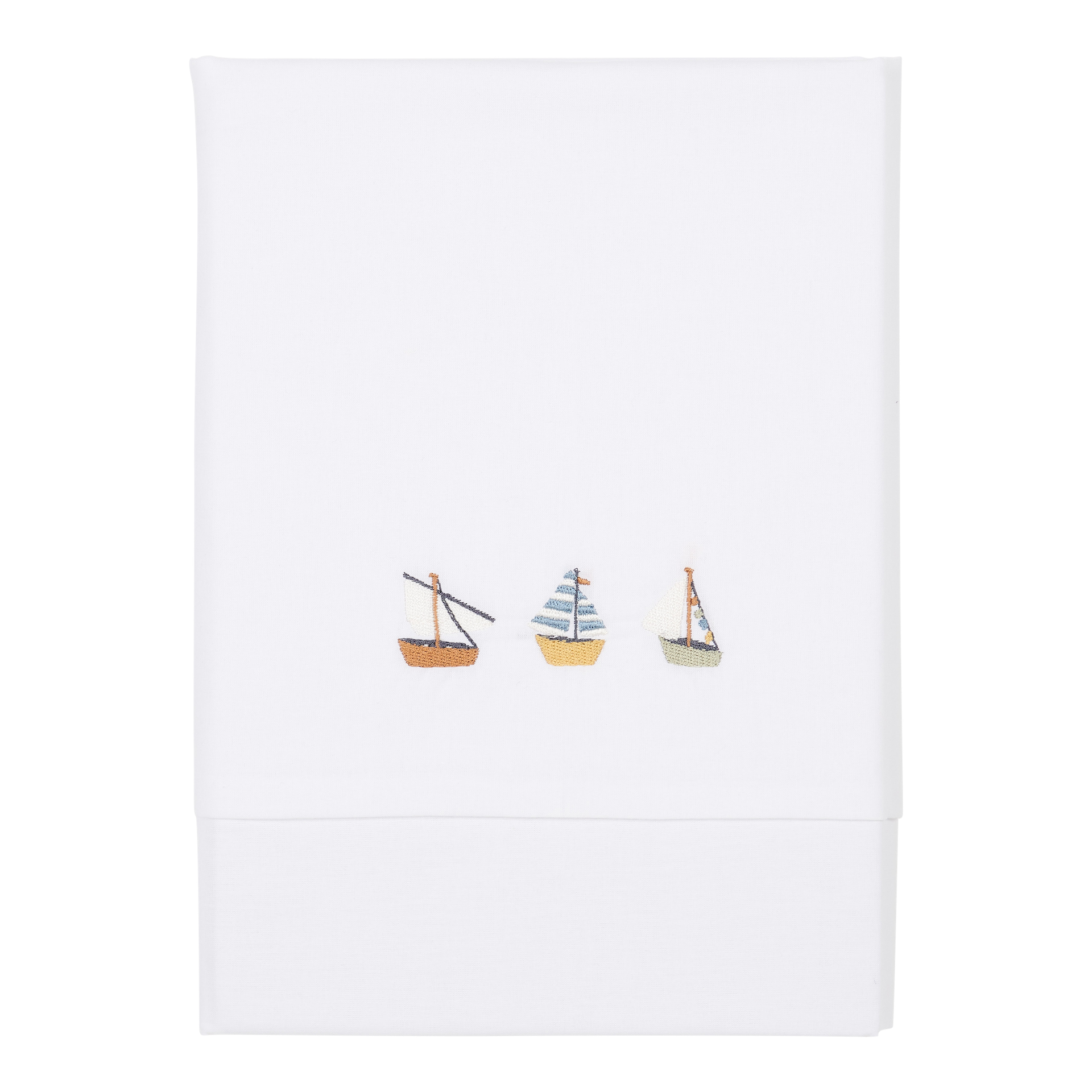 Bassinet sheet - Sailors Bay embroidered